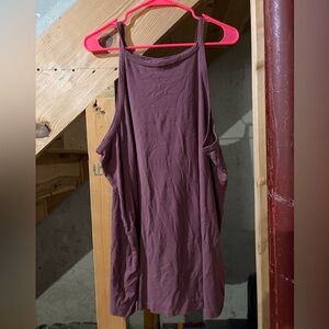 Torrid Mauve high neck Tank Top